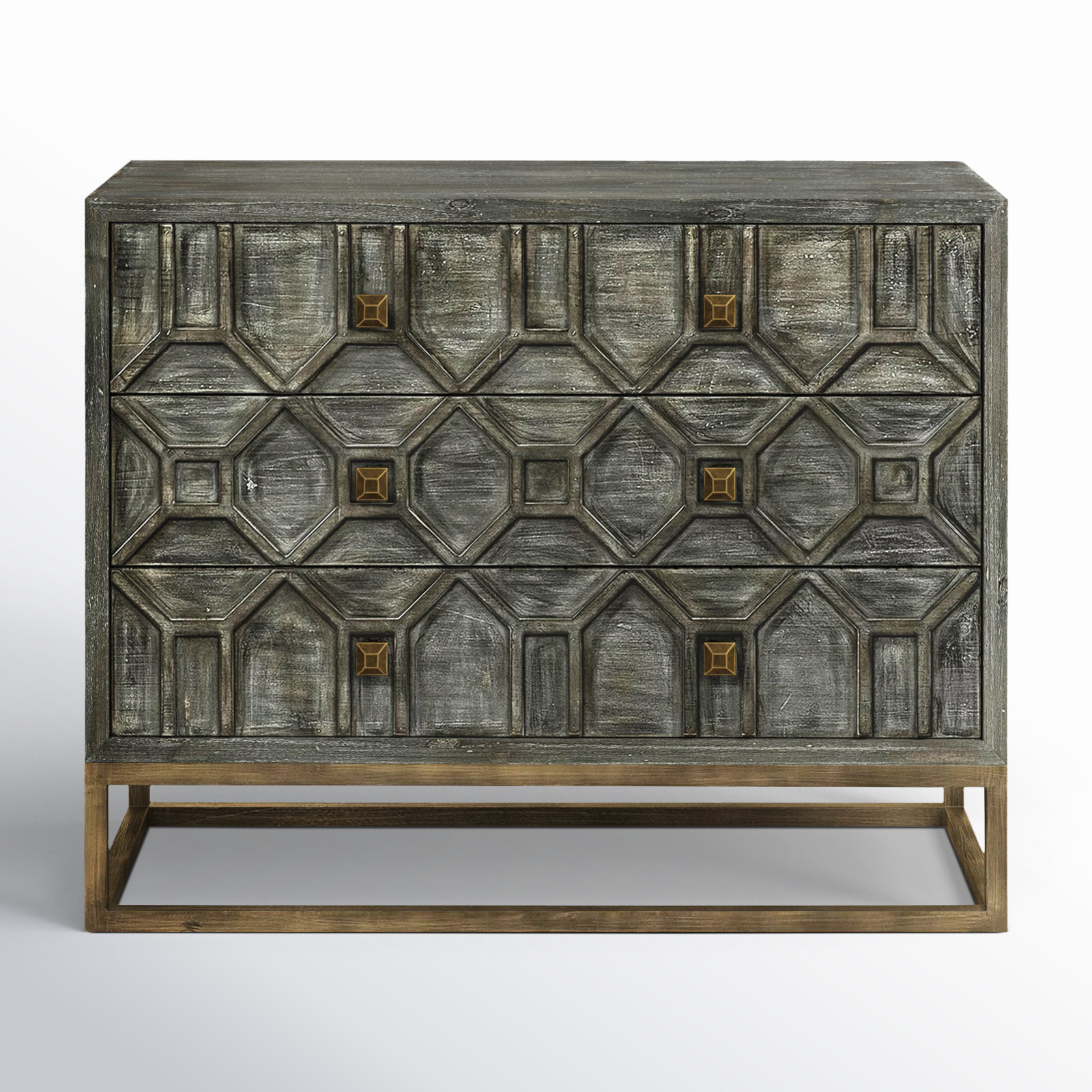 Dezi Storage Cabinet, Gray
