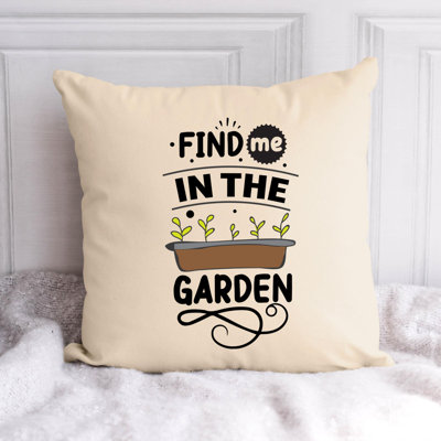«Garden Lover» - Citation 7 - Coussin décoratif inclus