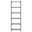 Adeife 188cm H x 30cm W Metal Standard Bookcase-747873587-747873591