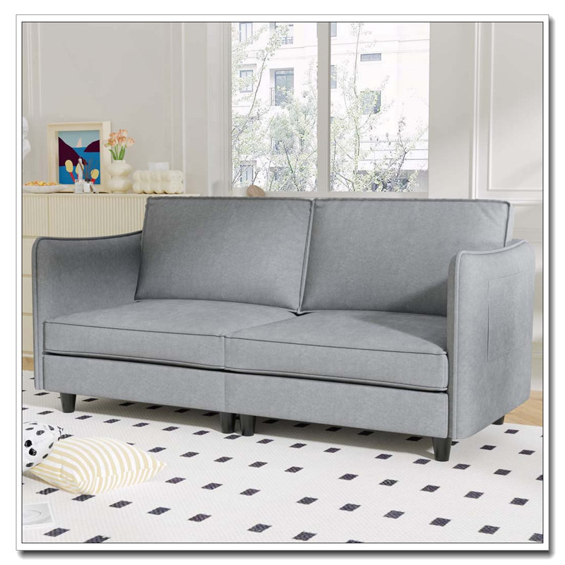 Canapé 74,27 po, Gris