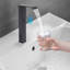 Robinet de salle de bain à un trou avec drain