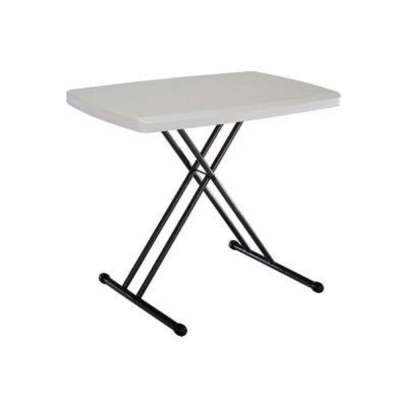 Lifetime 30-Inch Personal Table, Almond, Bronze