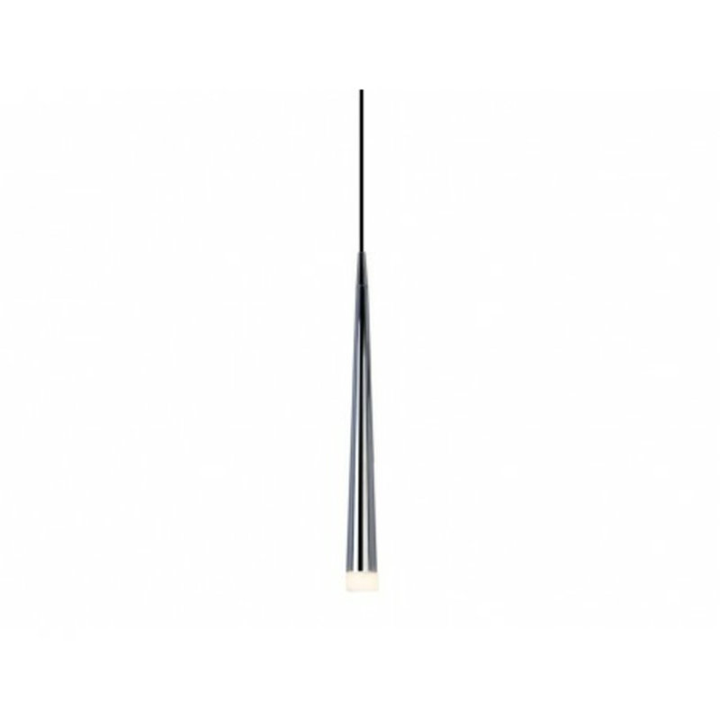 Stylo 1 - Light Chrome Bell Pendant, Chrome