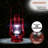10'' Battery Powered Integrated LED Hurricane Lantern-73280025