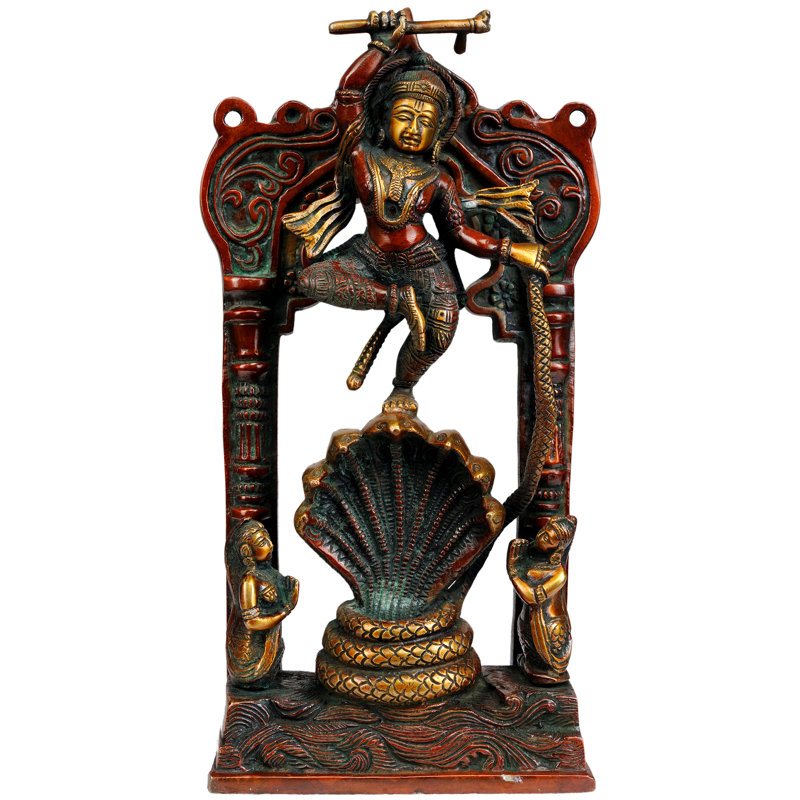 Lord Krishna vainc Kaliya