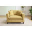 Fauteuil surdimensionné de 46,3 po, tissu chenille, fauteuil confortable et demi-canapé simple avec coussin-649879461