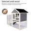 Cage à poules en bois de luxe-449014715