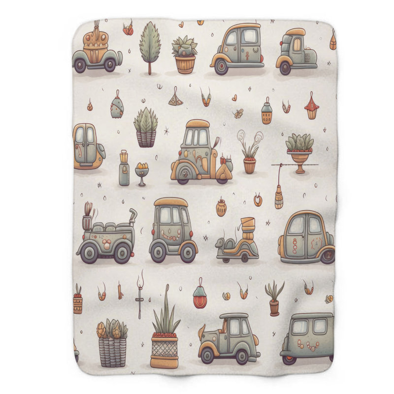 Petite couverture Sherpa de qualité supérieure 1 pièce, Grand lit