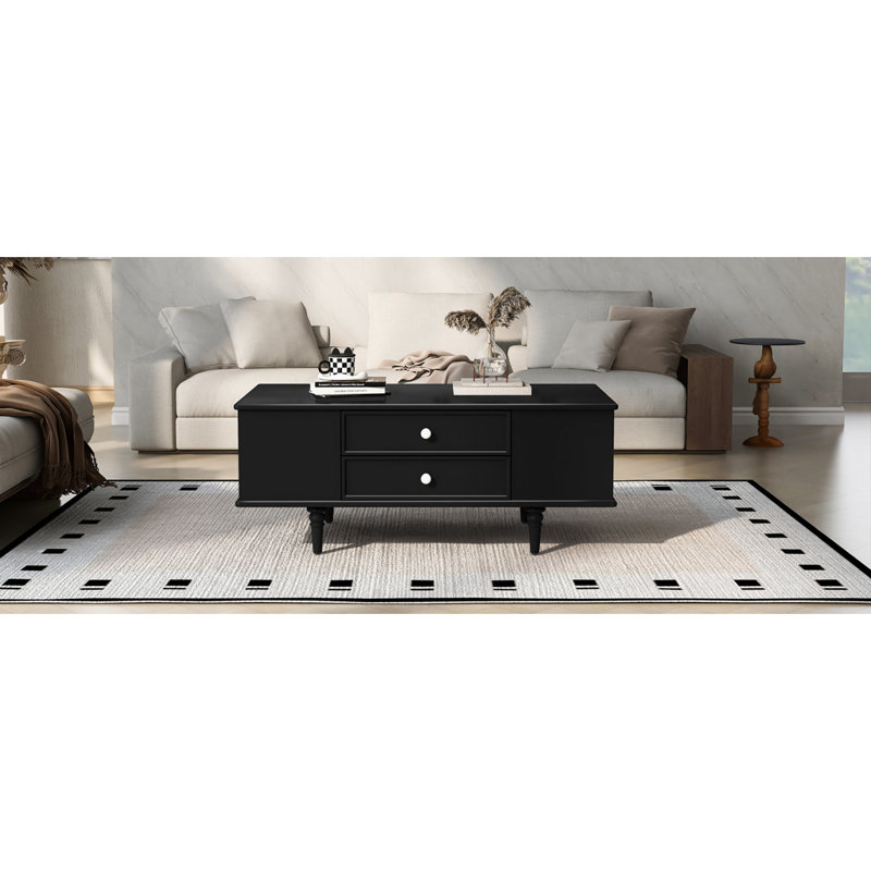 Table basse U-Can, Noir