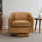 Tan Leather Swivel Chair