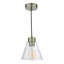 Lulette 1 - Light Antique Brass Pendant