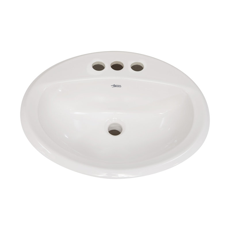 Aqualyn Drop-In Sink with 4-Inch Centerset Made-in-Mexico