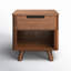 Table de chevet 1 tiroir en noyer