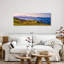 Plage de galets sur toile-914195504