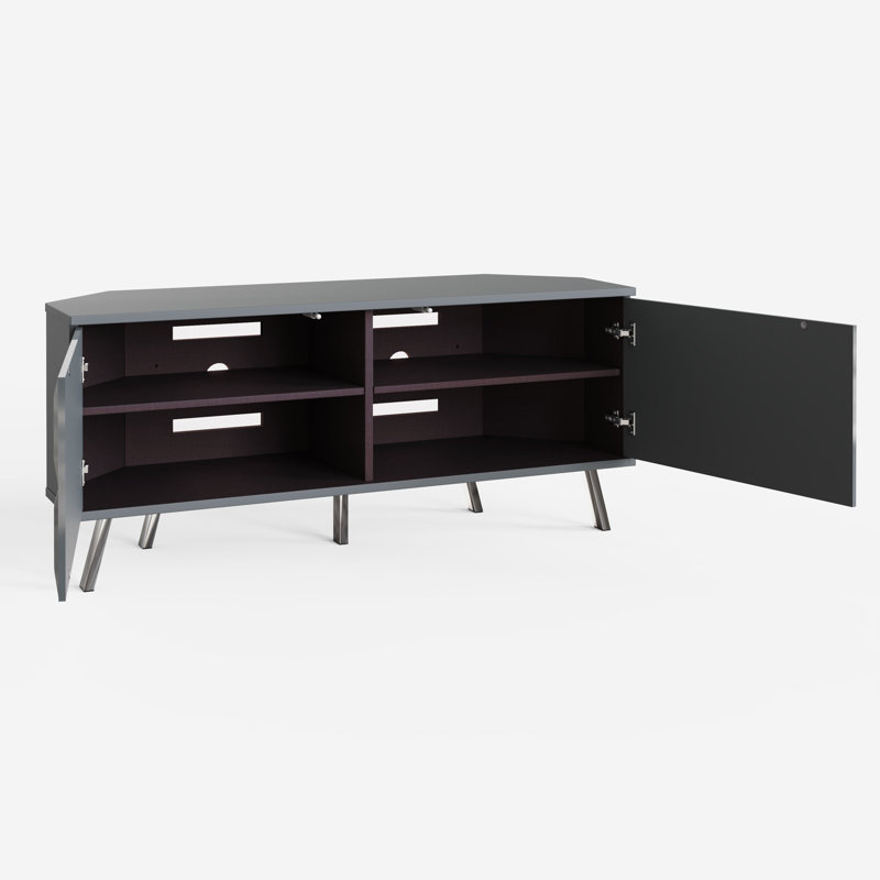ELEVATE Corner TV Cabinet, Grey