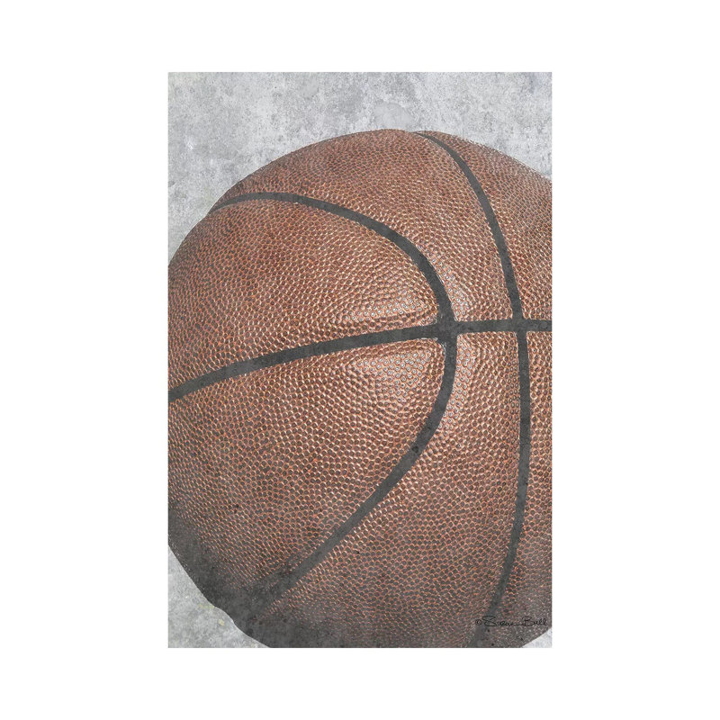 Sports Ball - Basketball by Susan Ball - Wrapped Canvas Print, 66.04 cm H x 45.72 cm W x 1.91 cm D