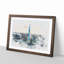 The Shard London England Skyline - Picture Frame Painting Print on MDF-56856402-56856396