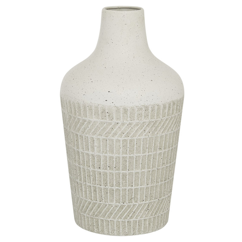 Metal Textured Decorative Vase