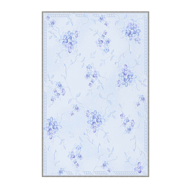 Stylish Hall Carpet (39.4 x 78.7 inches), 100% Polyester, 0.3 in Pile Height | Antibacterial, Non-Slip Underside, Machine Washable | 3D Digital Printed Design, Durable & Soft for Home Décor