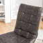 Fauteuil d'appoint pivotant en similicuir Trunell-805333062