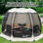 Screen House Tent Pop-Up, Portable Screen Room Canopy Instant Screen Tent with Carry Bag-95680534