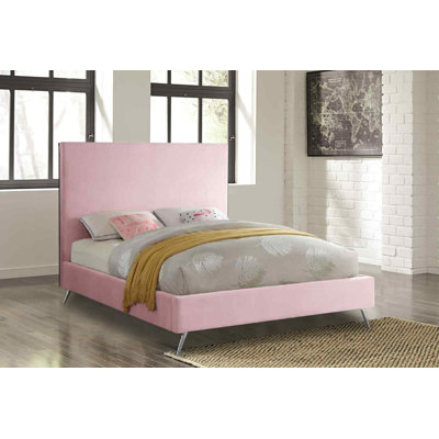 Upholstered Velvet Bed