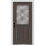 Porte d'entrée pré-montée en fibre de verre 1/2 panneau 2 panneaux Grace Grace-1394257299-1394257301-1394257306