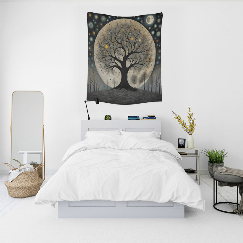 Tapisserie murale, H 80 po x l 68 po x P 0,8 po