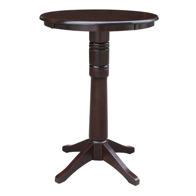 Table de salle à manger Craighead, H 41,9 po x L 30 po x l 30 po, Moka riche