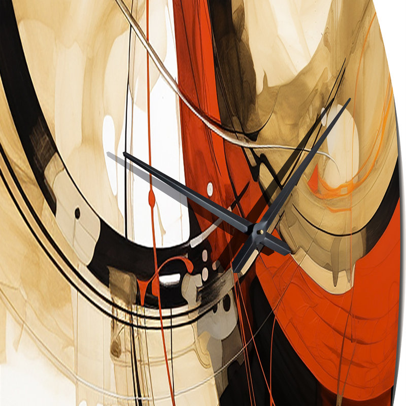 Horloge murale en métal Conversations Of The Earth, Petit