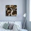  «Golden Shimmer 1» par Alonzo Saunders, art mural sur toile, 37 po x 37 po-837072489