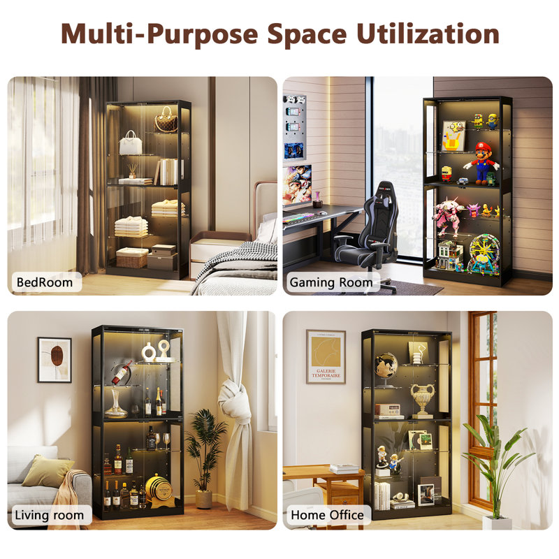 Display Cabinet, Black