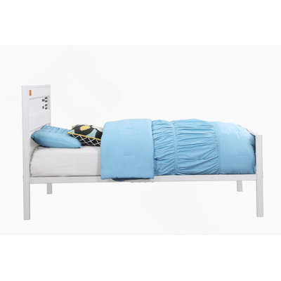 Cargo White Finish Full Bed