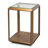 Gilbert Glass Top End Table