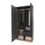 Garde-robe 2 tiroirs 1 porte