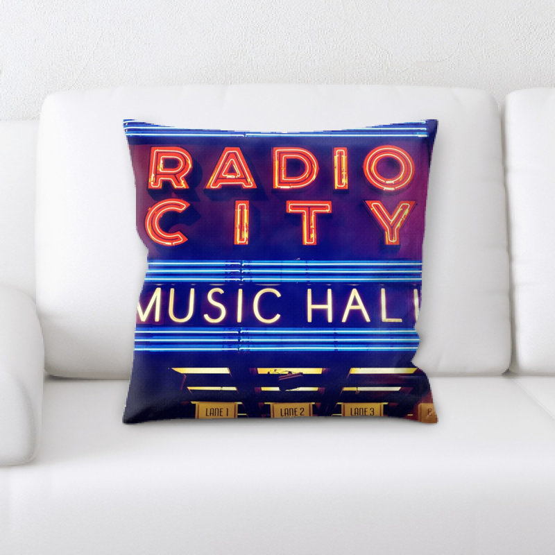 Microsuede Reversible Throw Pillow