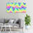 Rainbow Background - Wrapped Canvas Print