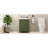 Vintage Style 24-Inch Small Bathroom Vanity Cabinet With Ceramic Sink, 2 Soft-Close Hinges, Adjustable Shelving 24" Rectangular Solid Wood Frame, Side Panels, Function