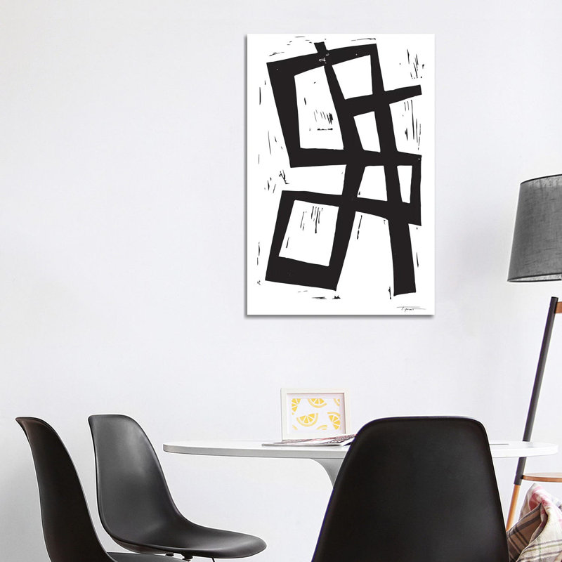 Simple Intersecting Lines by Statement Goods - Gallery-Wrapped Canvas Giclée on Canvas, Canvas