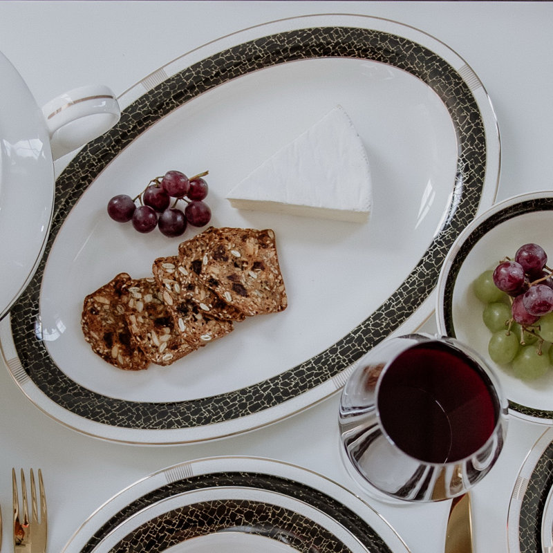 Normand Bone China Oval Platter 14"
