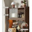 Scandinavian Solid Wood Storage Food Cabinet