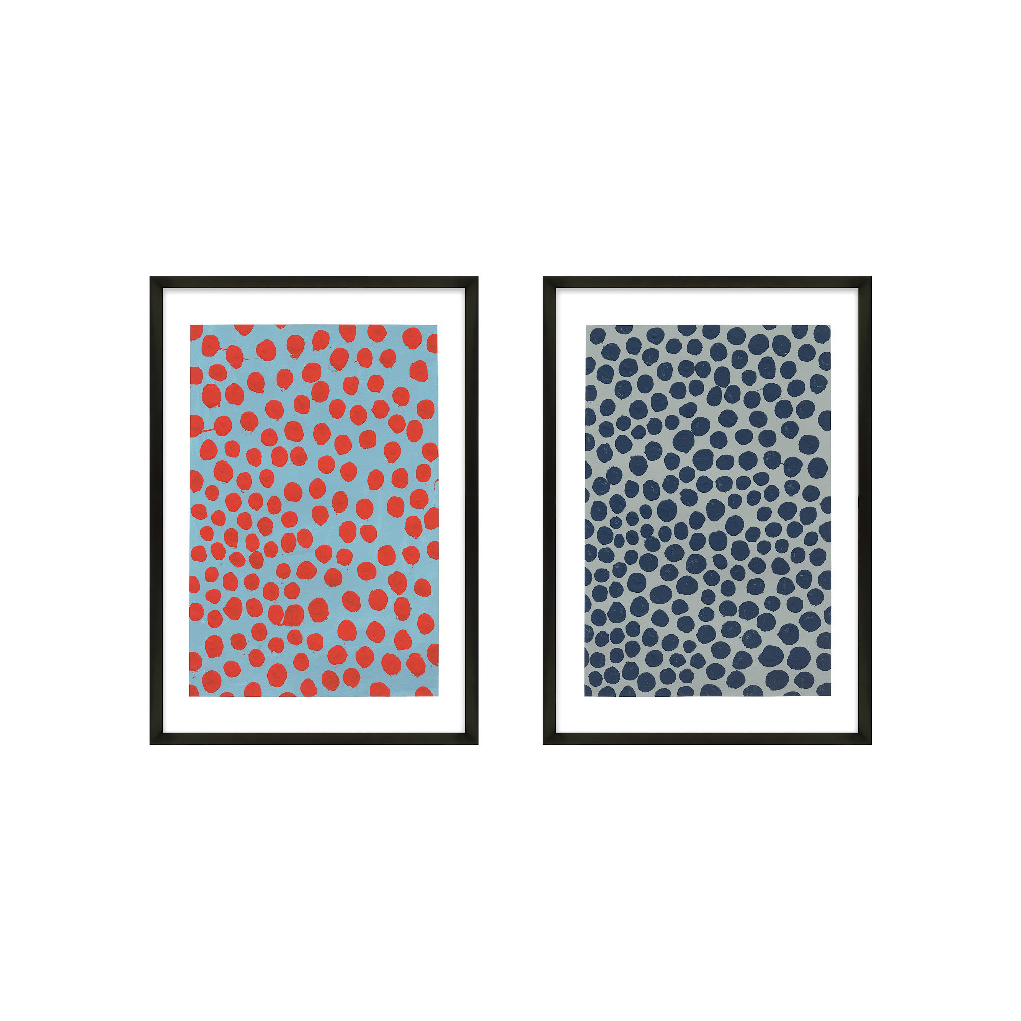 Affinity 2 by Michela Sorrentino, 25" H x 17.5" W x 1.25" D, Black