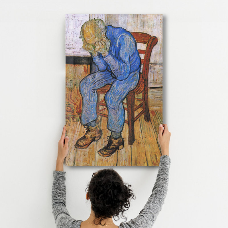 Peinture murale élégante en verre trempé 18,1 po x 28,3 po | 100% verre trempé, épaisseur: 0,16 pouce | Imprimé UV pour des couleurs éclatantes et une durabilité | Parfait pour la décoration intérieure et l'esthétique moderne