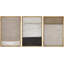 Ensemble de 3 peintures sur toile avec cadre flottant-76015975-76015976