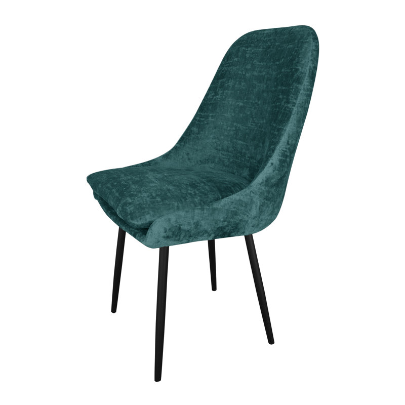 Misty 48cm H Upholstered Side Chair, Turquoise