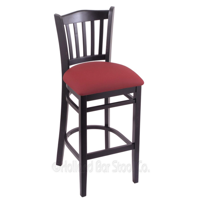 Tabouret de bar 25 po, Noir, Terre Canter, Tabouret de bar (siège d'une hauteur de 30 po)