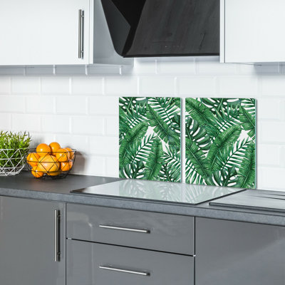 Argenta Palm Trees Leaf Chopping Board