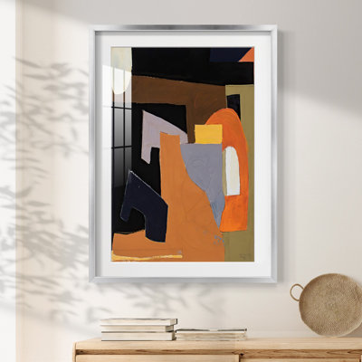 TheOlive PressRooomPremiumGalleryWrarapCanves-Reproduction encadrée