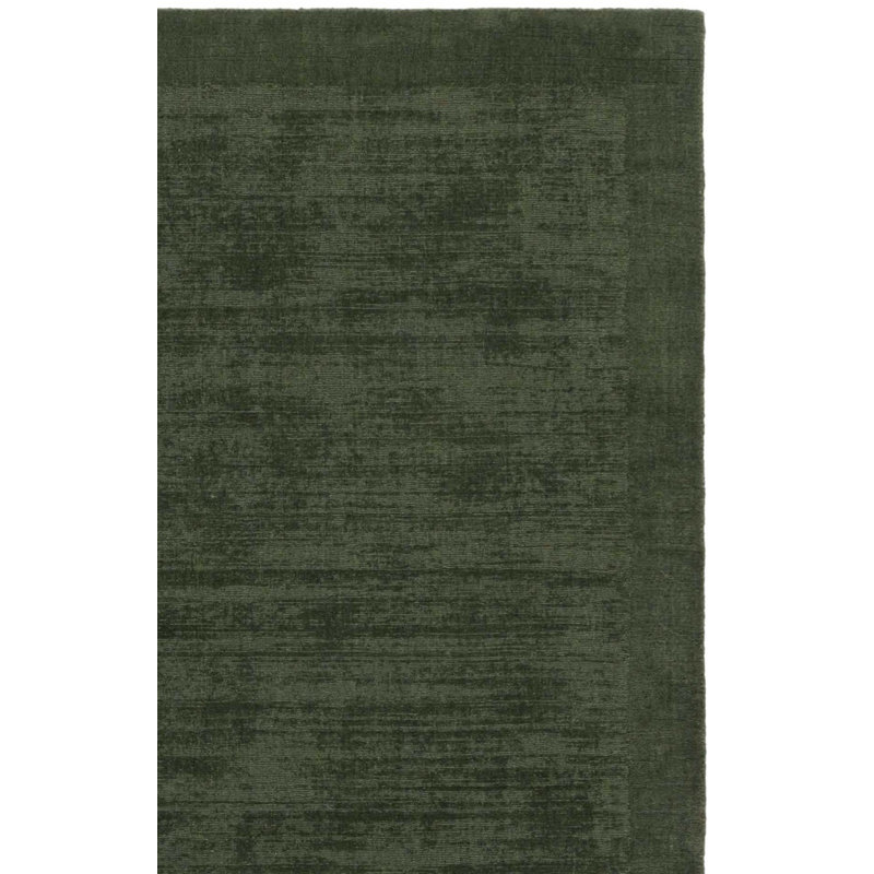 Tapis de couleur unie en coton tissé à la main Mirage, Rectangle 6 pi x 9 pi