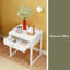 Table de chevet moderne avec tiroir, table de chevet minimaliste avec poignée en bois, table de bout compacte pour chambre à coucher, appartement